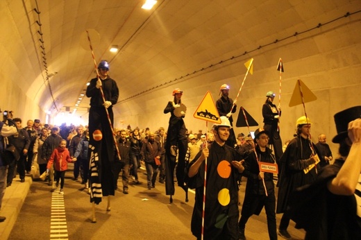 Otwarcie tunelu pod Martwą Wisłą 