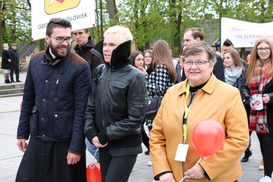 W marszu uczestniczyła Ewa Błaszczyk
