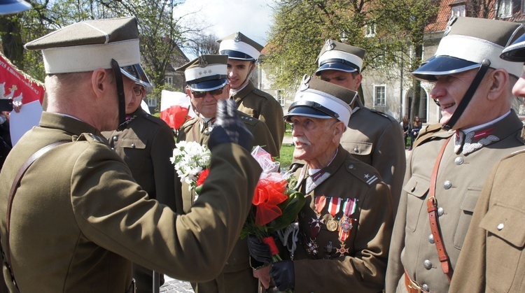 Wśród uczestników uroczystości w Ciechanowie był Franciszek Karpa z Torunia, jeden z najstarszych żyjących ułanów