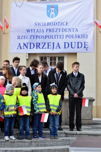 Prezydent Duda w Świebodzicach