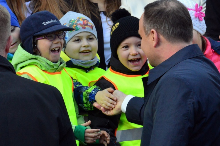 Prezydent Duda w Świebodzicach