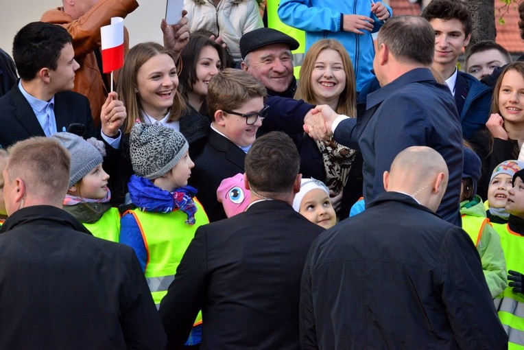 Prezydent Duda w Świebodzicach