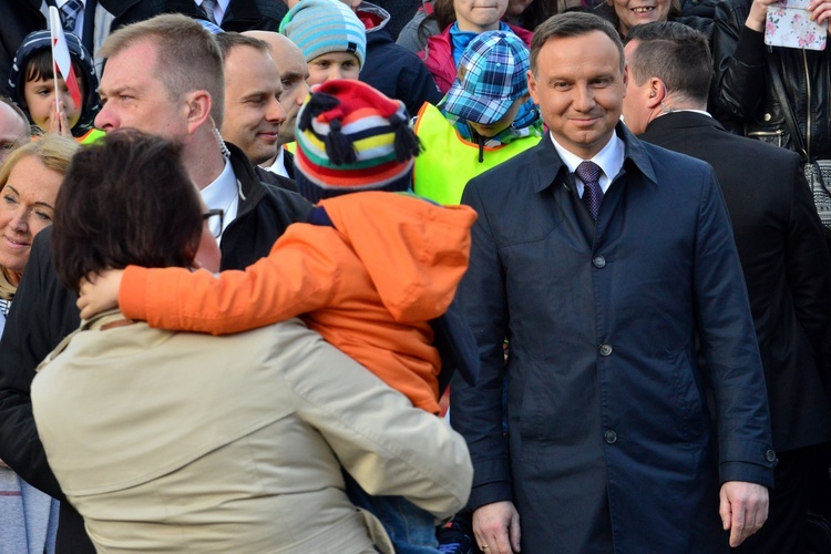 Prezydent Duda w Świebodzicach