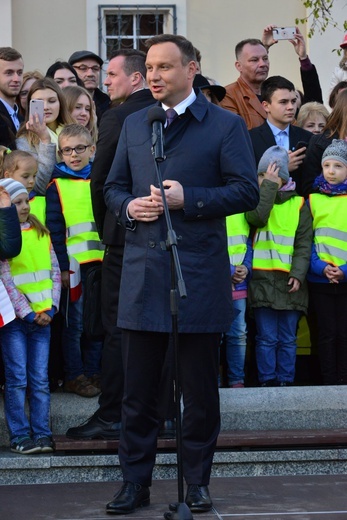 Prezydent Duda w Świebodzicach