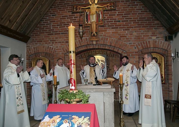 Męskie spotkanie na Górze Polanowskiej