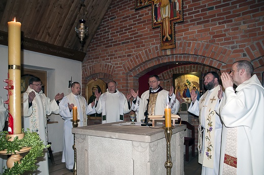 Męskie spotkanie na Górze Polanowskiej