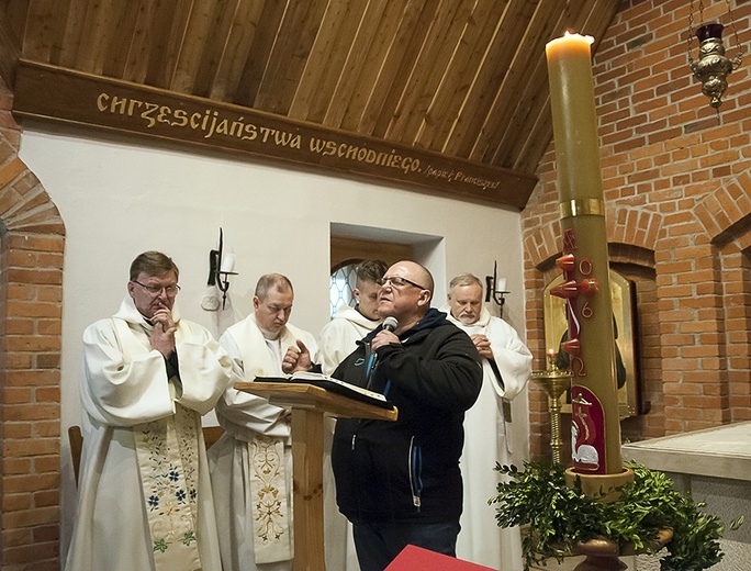 Męskie spotkanie na Górze Polanowskiej