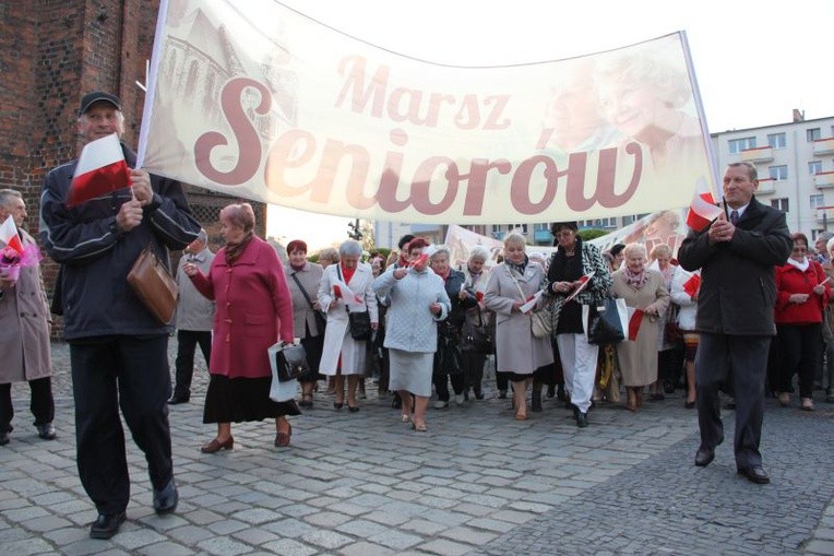 II Marsz Seniorów w Gorzowie Wlkp.