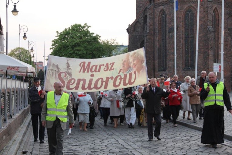 II Marsz Seniorów w Gorzowie Wlkp.
