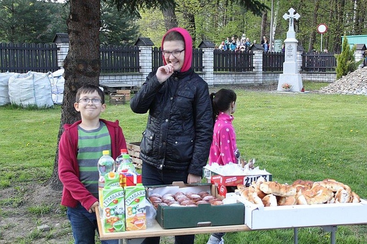 Parafianie z Kęt Podlesia - dla pielgrzymów