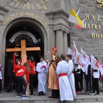 Limanowa - znaki ŚDM