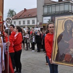 Limanowa - znaki ŚDM