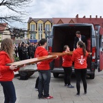 Limanowa - znaki ŚDM