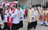 Limanowa - znaki ŚDM