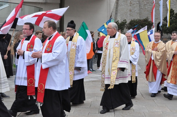 Limanowa - znaki ŚDM