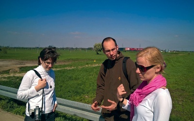 S. Víg Rita, ks. Emanuel Lejtény i Aga Schaffler.