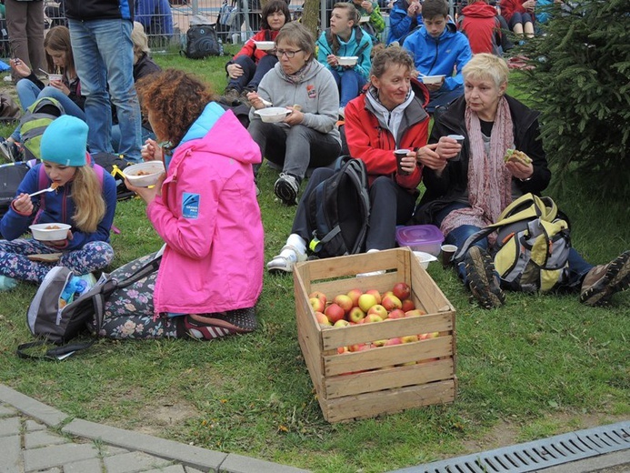 Odpoczynek i uczta w Wieprzu k. Andrychowa