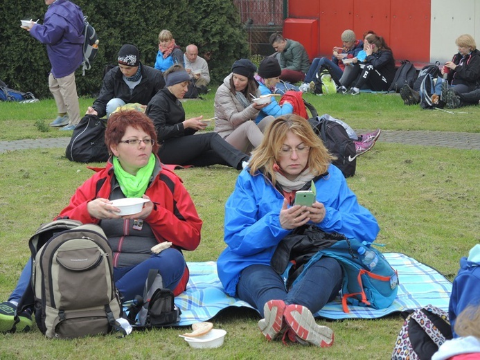 Odpoczynek i uczta w Wieprzu k. Andrychowa