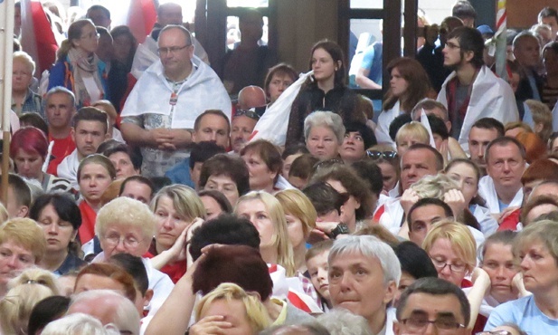 Pielgrzymi w Centrum JP II