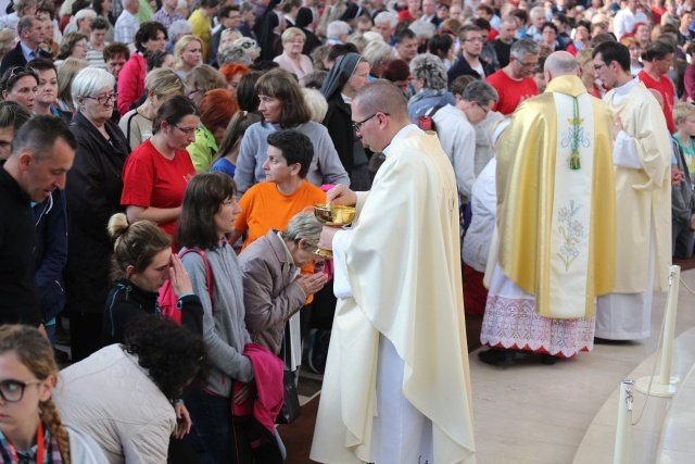 IV pielgrzymka z Hałcnowa dotarła do Łagiewnik - część druga