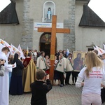 Symbole ŚDM w Kamienicy