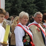 Symbole ŚDM w Kamienicy