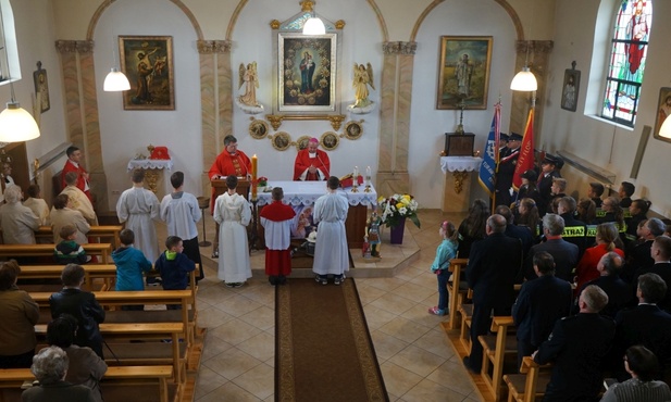 Św. Florian będzie im towarzyszył