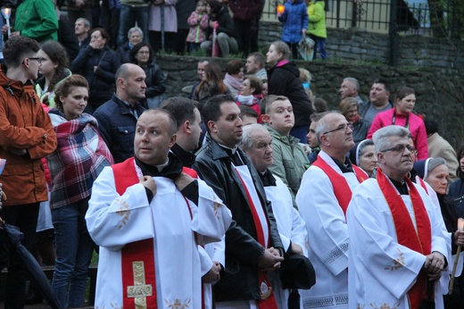Symbole ŚDM w Krościenku