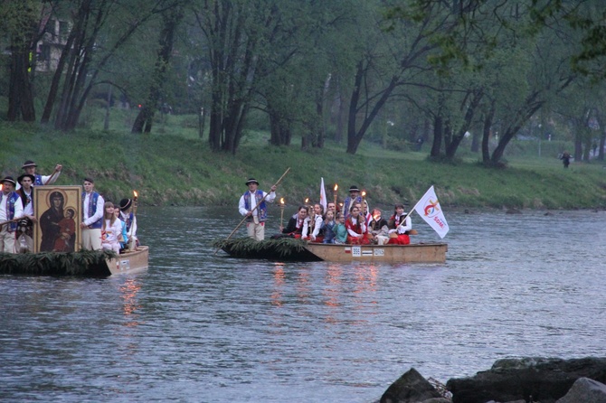 Symbole ŚDM w Krościenku