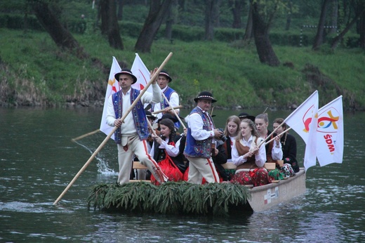 Symbole ŚDM w Krościenku