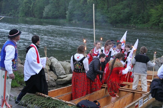 Symbole ŚDM w Krościenku