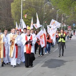 Znaki ŚDM w Krynicy - Zdroju