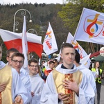 Znaki ŚDM w Krynicy - Zdroju