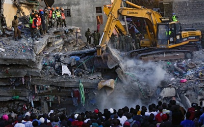 Kenia: Kobieta przeżyła pod gruzami sześć dni