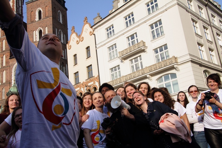 Zdjęcia do klipu ŚDM promującego wolontariat