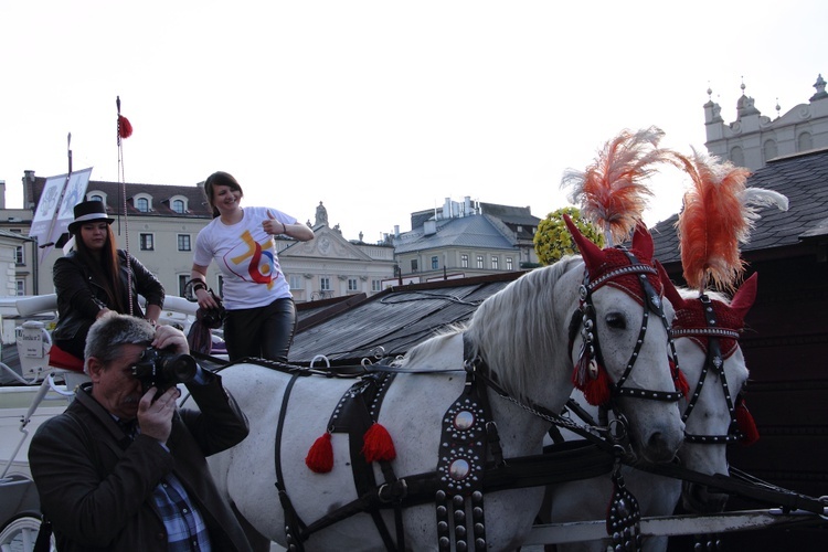 Zdjęcia do klipu ŚDM promującego wolontariat