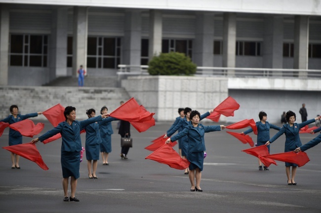 Korea Północna świętuje