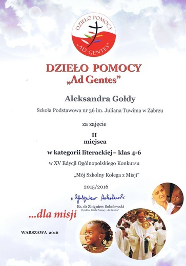 Gala konkursowa w Warszawie