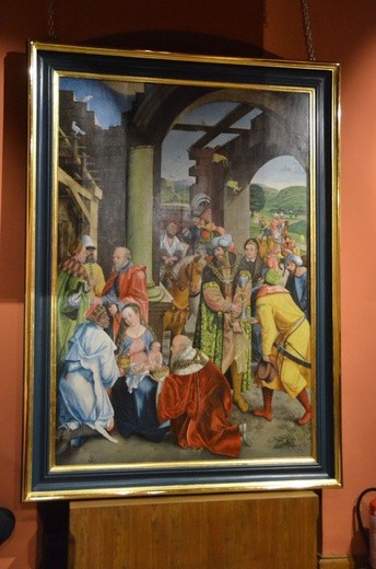 Powrót obrazu "Pokłon Trzech Króli"