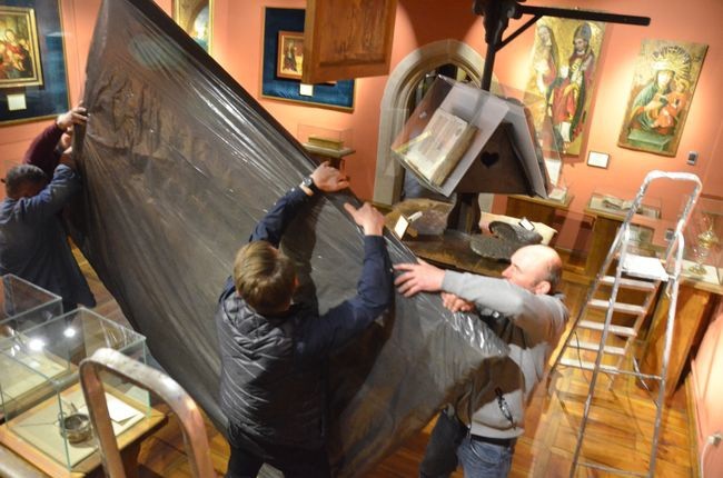 Powrót obrazu "Pokłon Trzech Króli"