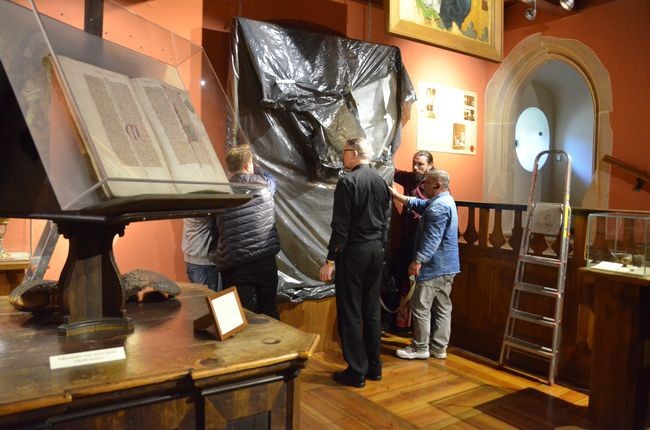 Powrót obrazu "Pokłon Trzech Króli"