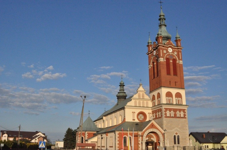 Znaki ŚDM w Borzęcinie