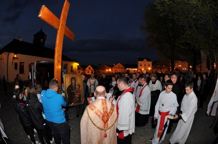 Przyjęcie znaków w Ciężkowicach