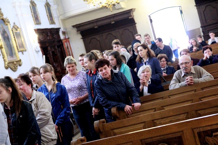 Znaki ŚDM w Zakliczynie