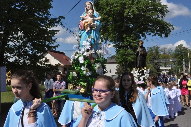 Procesja w Szczepanowie