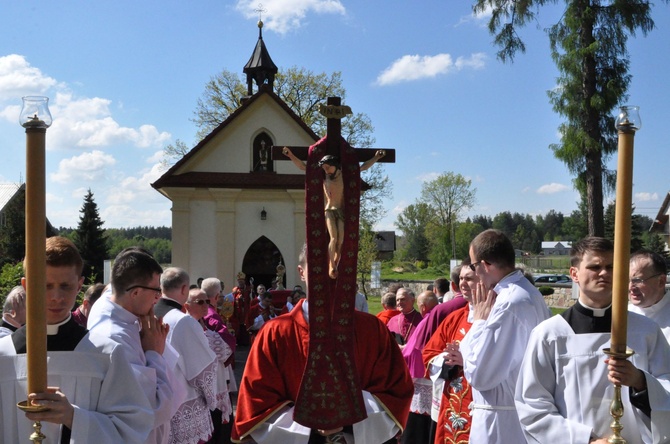 Procesja w Szczepanowie