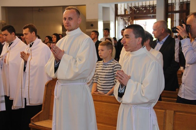 Święcenia diakonatu w Poniatowej