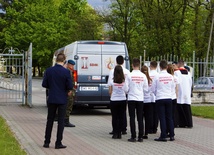 Symbole ŚDM w Dąbrowie Tarnowskiej