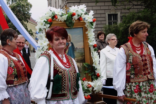 Procesja z Wawelu na Skałkę 2016