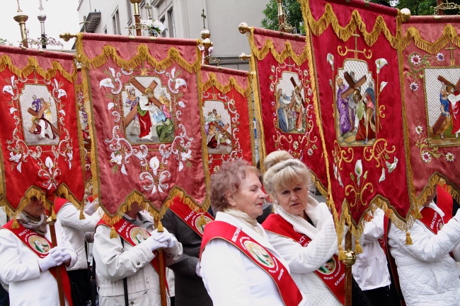 Procesja z Wawelu na Skałkę 2016